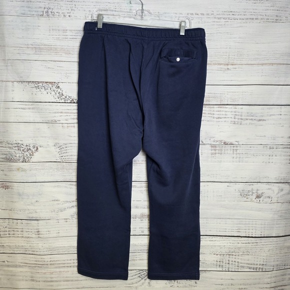 Nike Sportswear Club Fleece Mens Pants Size XL Navy Blue BV2707-410 Cotton Poly - Picture 3 of 10